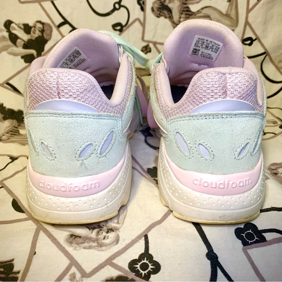 Adidas Chaos Cloudfoam Sneakers in Pastel Colors - Picture 3 of 7